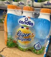 Mängden socker i Candia Léger &digeste