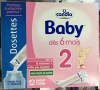 Mängden socker i Dosettes Baby 2