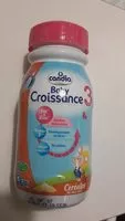 Mängden socker i Candia baby croissance 3