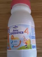 Mängden socker i Baby croissance 4