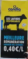 Mängden socker i Les laitiers responsables