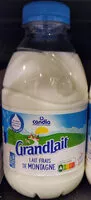 Mängden socker i Lait frais de montagne