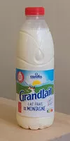 Mängden socker i Lait frais de montagne Entier