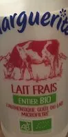 Mängden socker i Lait frais entier bio