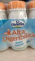 Mängden socker i Latte Candia alta digeribilità