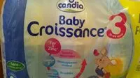 Mängden socker i Baby croissance 3
