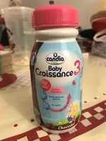 Mängden socker i Baby croissance 3
