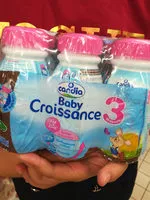 Mängden socker i baby croissance 3