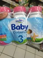 Mängden socker i Baby croissance 3