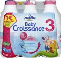 Mängden socker i Lait de croissance