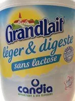 Mängden socker i Léger & digeste sans lactose