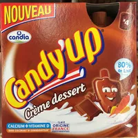 Mängden socker i Candy'Up Crème dessert