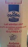 Mängden socker i Lait sucré arôme vanille
