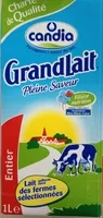 Mängden socker i GrandLait Pleine Saveur Entier