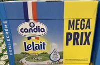 Mängden socker i Le lait demi-écrémé