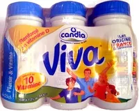 Mängden socker i Candia Viva Lait demi-écrémé UHT