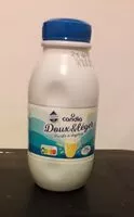Mängden socker i Lait doux et léger