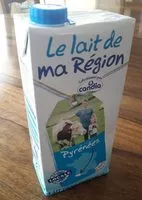 Mängden socker i Le lait de ma région