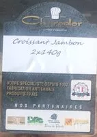 Mängden socker i Croissant jambon