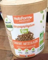 Mängden socker i Harpagophytum Bio Eco-responsable - 200 Gélules - Nat & Form