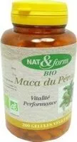 Mängden socker i Maca Bio - 200 Gélules - Nat & Form