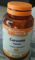 Mängden socker i Nat & Form Curcuma Pipérine