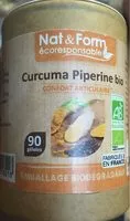 Mängden socker i Curcuma Piperine Bio