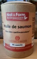 Mängden socker i Huile de saumon