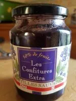 Mängden socker i Confiture extra myrtilles sauvages