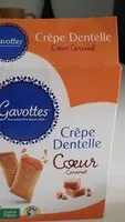Mängden socker i Gavotte cœur caramel