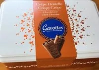 Mängden socker i Crêpe dentelle chocolat noir