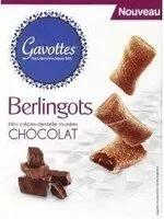 Mängden socker i Berlingots de crepe dentelle fourree chocolat