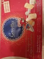 Mängden socker i Assortiments crêpes fourrées
