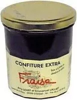 Mängden socker i Confiture extra de fraise ANNE SOUEF