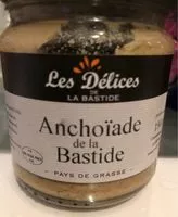 Mängden socker i Anchoïade de la Bastide