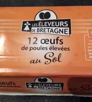 Mängden socker i 12 oeufs de poules élevées au sol
