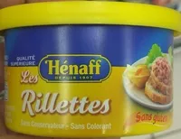 Mängden socker i Les Rillettes de Porc