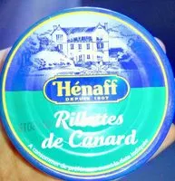 Mängden socker i Rillettes de canard