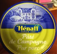 Mängden socker i Pâté de campagne pur porc