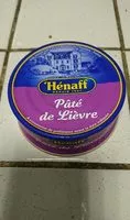 Mängden socker i Pâté de lièvre