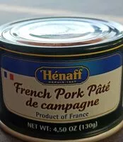Mängden socker i French pork pâté de campagne