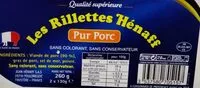 Mängden socker i Rillettes de proc Hénaff