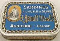 Mängden socker i Sardines à l'huile d'olive