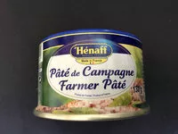 Mängden socker i Pâté de Campagne Hénaff