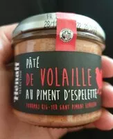Mängden socker i Pate de volaille au piment