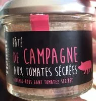 Mängden socker i Pate De Campagne Aux Tomates Sechees