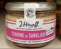 Mängden socker i Terinne de sanglier