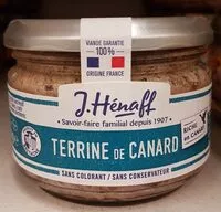 Mängden socker i Terrine de Canard