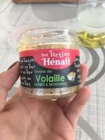 Mängden socker i Terrine volaille herbe & moutarde