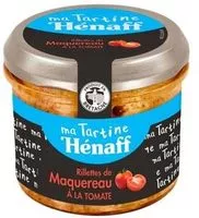 Mängden socker i Ma Tartine Hénaff Rillettes de maquereau à la tomate